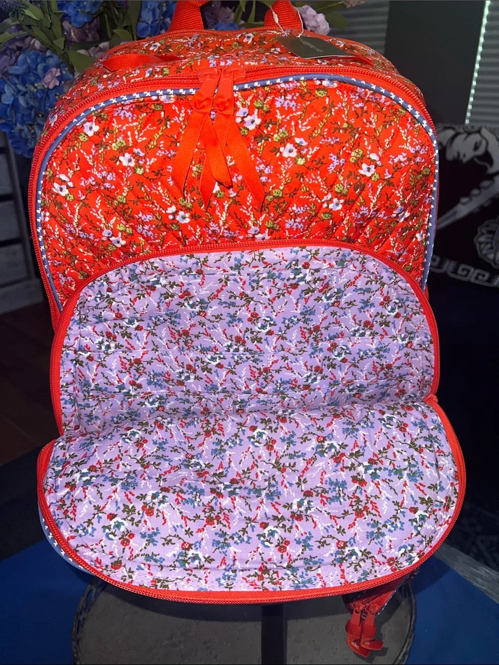 🌺Large Bancroft Backpack🌺 Wildflower Sprigs in Premium Cotton